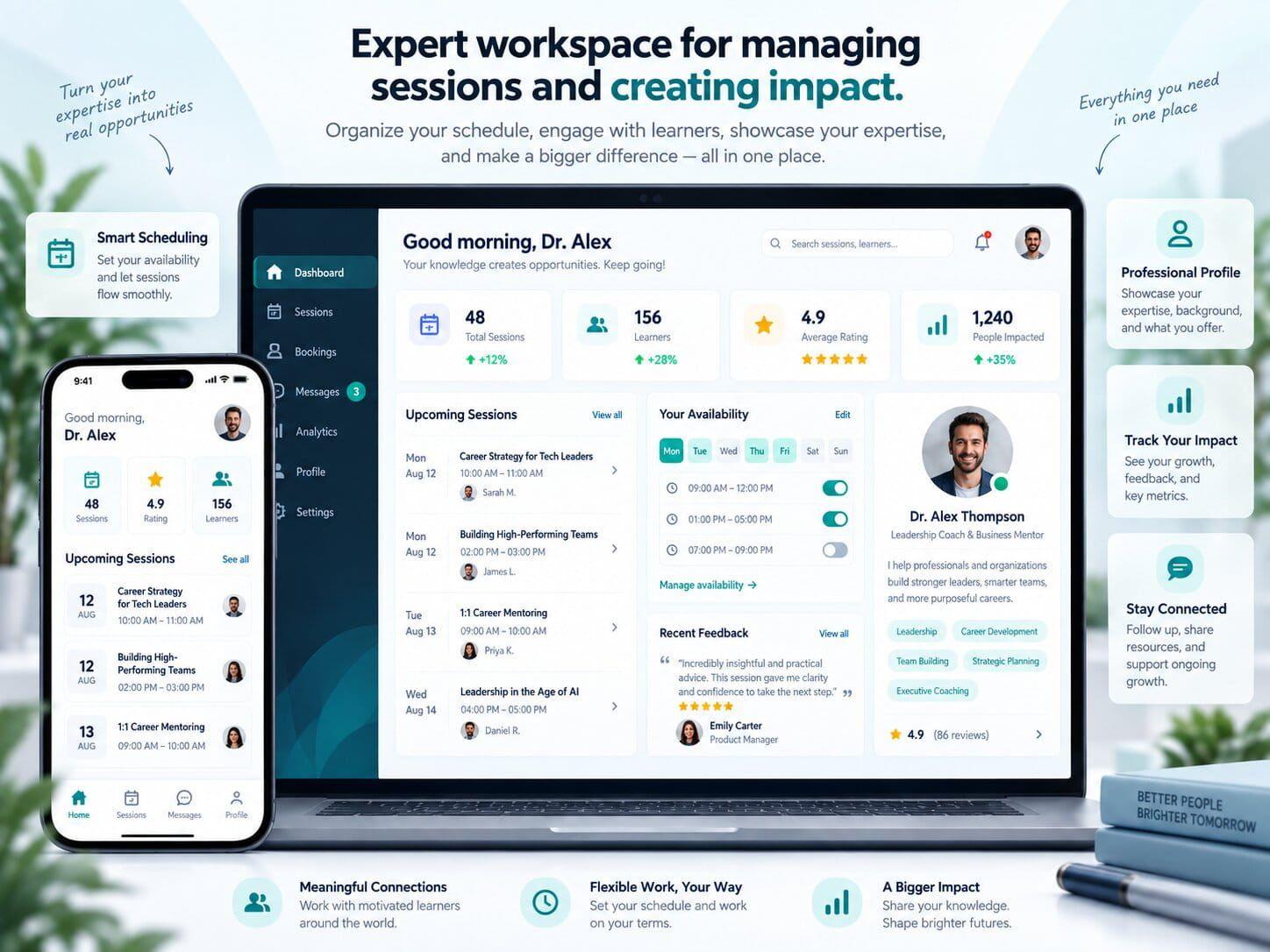 Expert workspace in Uplevel Platform