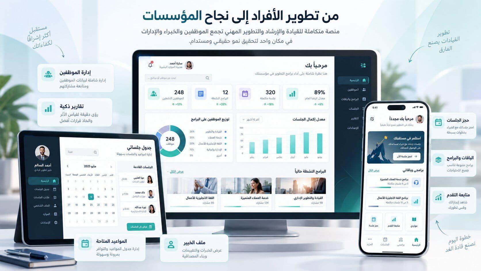 نظرة شاملة على منظومة Uplevel Platform